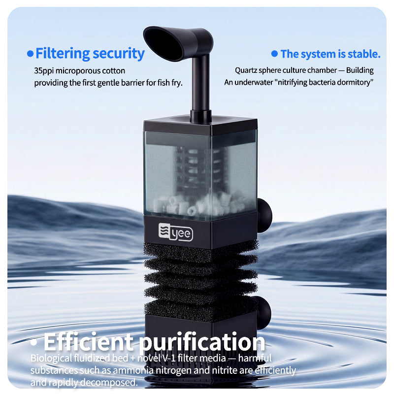 YEE Water Fairy 3-in-1 Aquarium Bio Filter