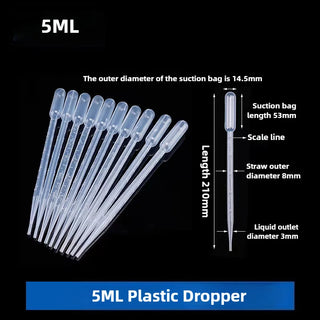 Aquarium Feeding Pipettes for Brine Shrimp, Fry & Shrimp — 5 or 10 Pack