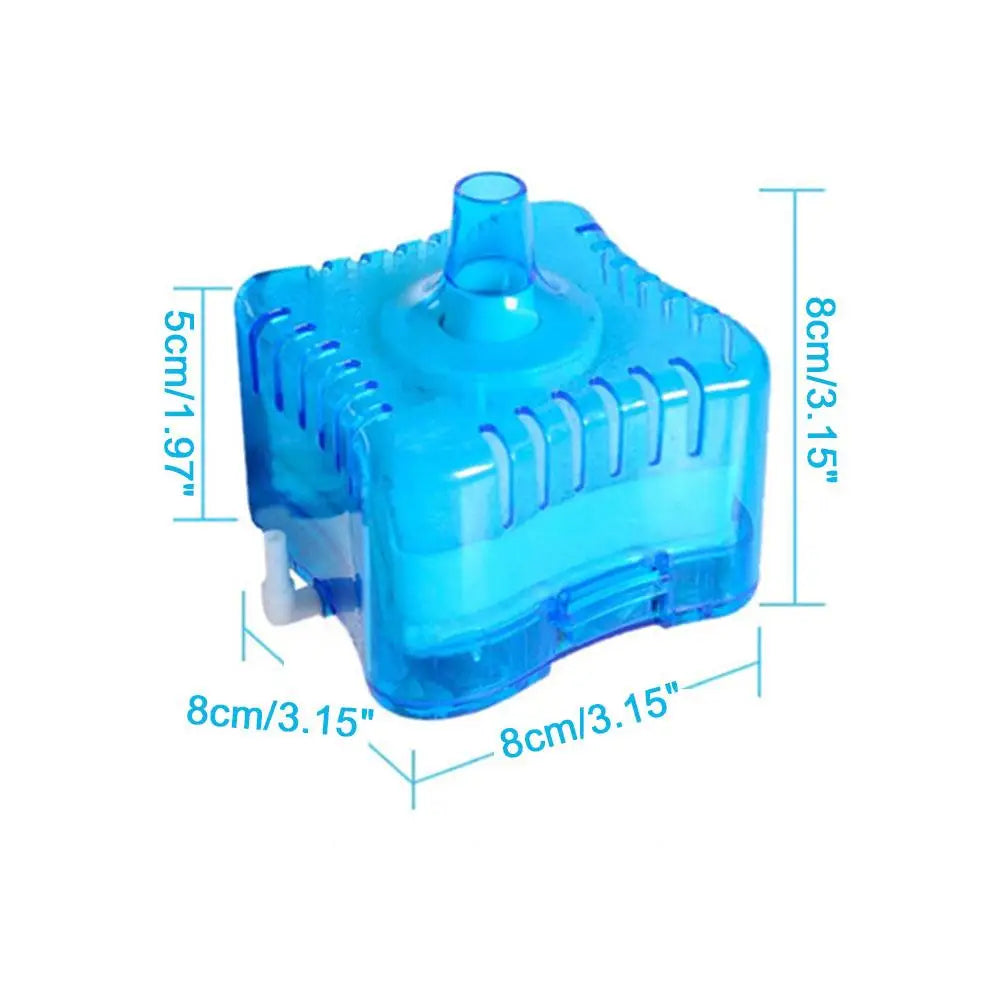 Compact Air-Driven Sponge Filter with Ceramic Media — GLQ-02