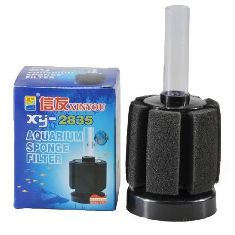 Air-Driven Biochemical Sponge Filter for Aquariums & Breeding Tanks