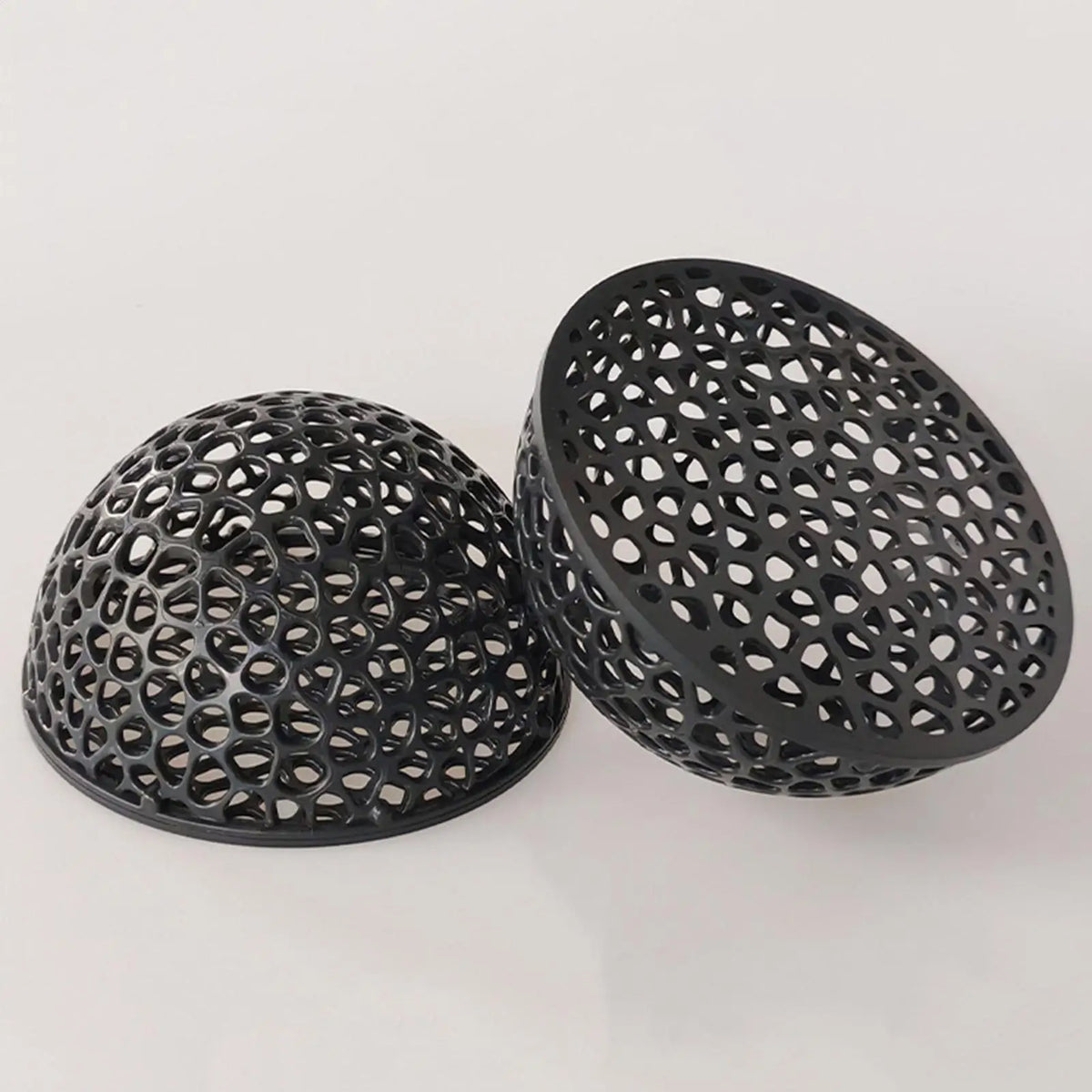 Perforated Shrimp Shelter Dome - Black Aquarium Hide