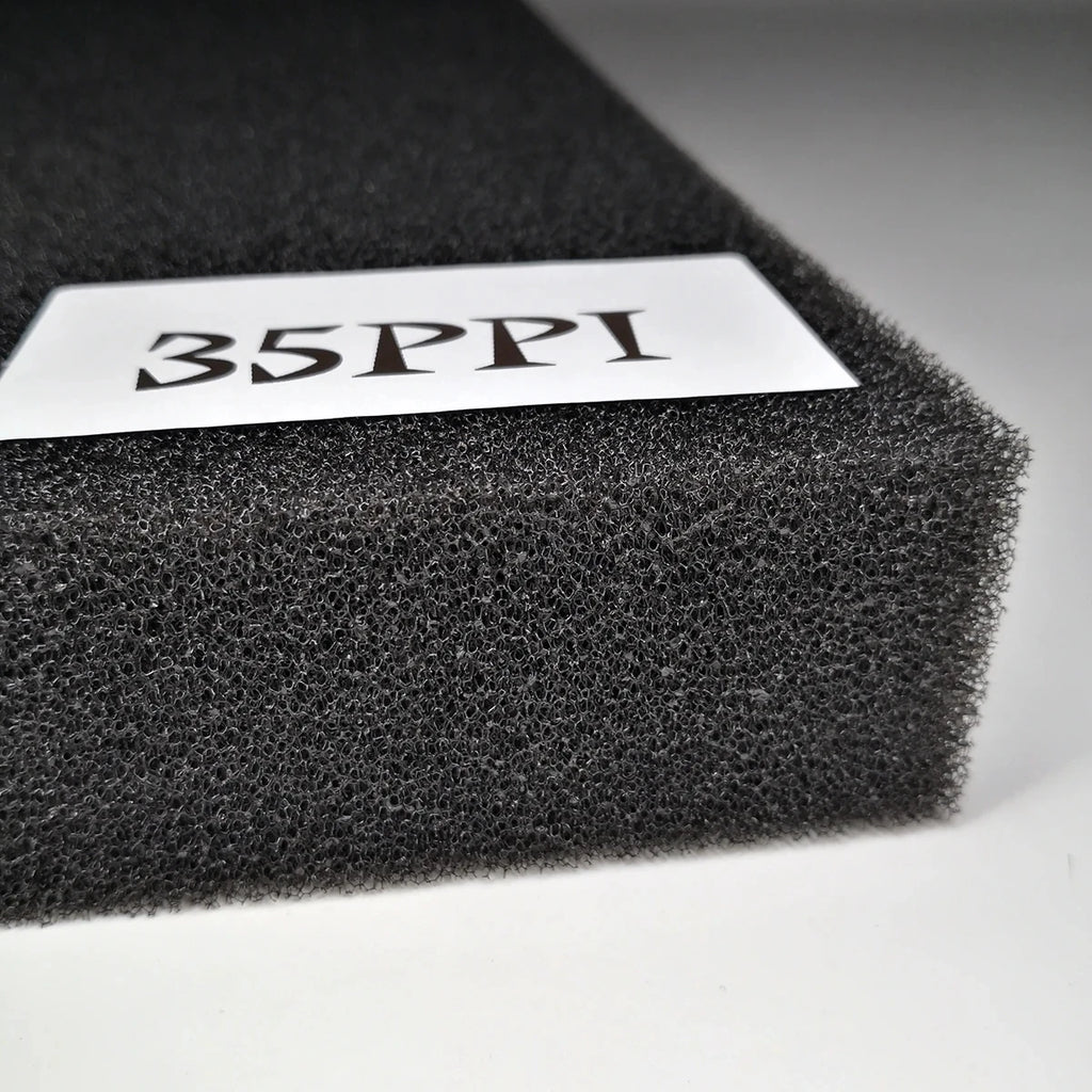Black Aquarium Filter Foam — 15/25/35/50 PPI – gallery view 5