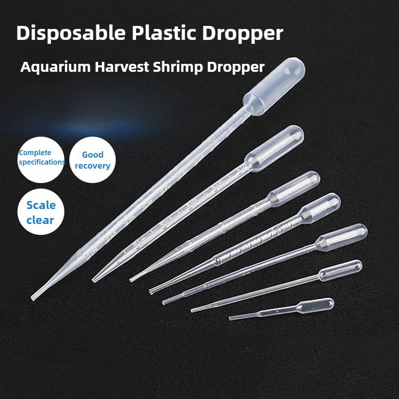 Aquarium Feeding Pipettes for Brine Shrimp, Fry & Shrimp — 5 or 10 Pack