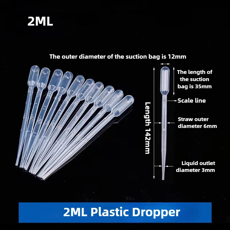 Aquarium Feeding Pipettes for Brine Shrimp, Fry & Shrimp — 5 or 10 Pack
