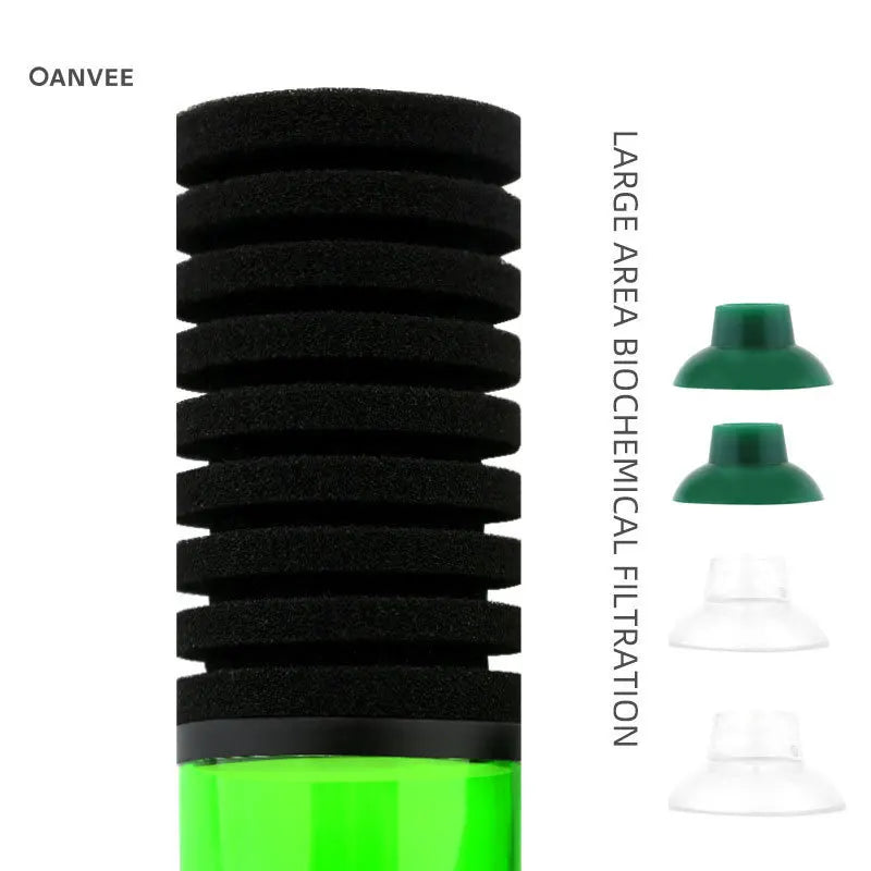 Replacement Filter Cotton & Suction Cups for QS/DD Aquarium Filters