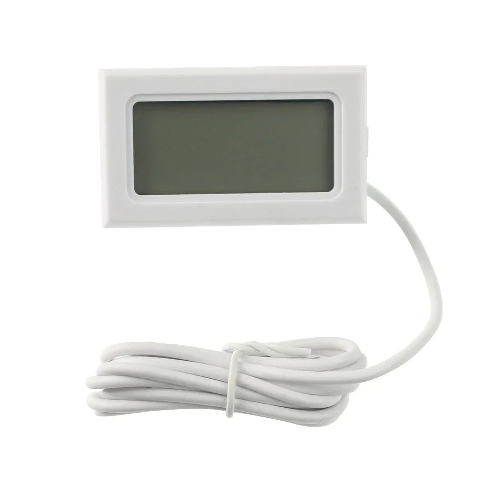 Additional view of the mini digital aquarium thermometer and probe